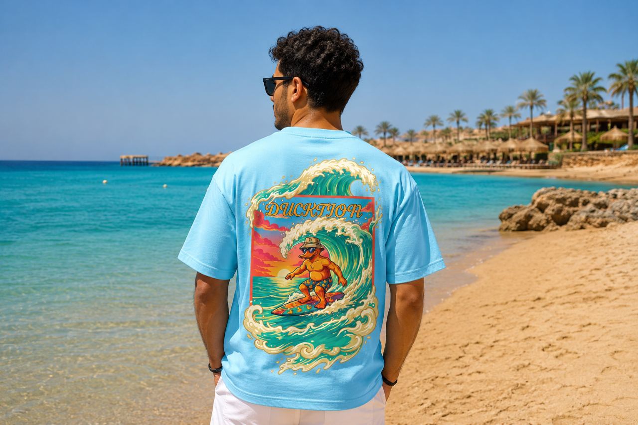 Wave Rider Tee — Black