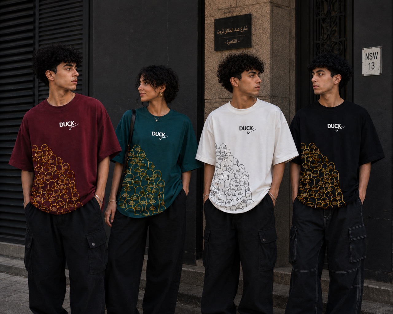 The Ducktion Crowd — Black