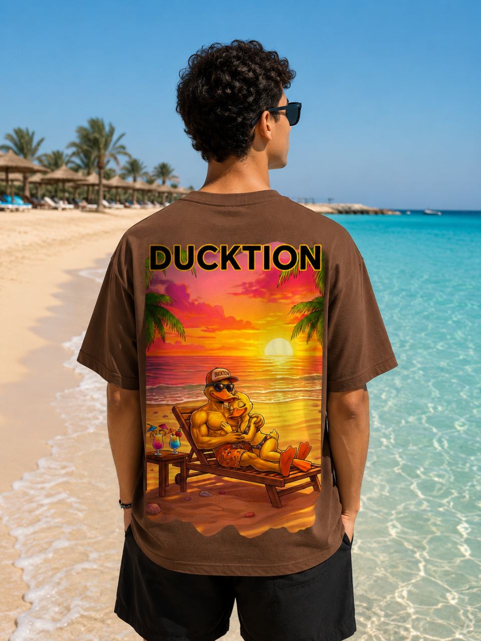Sunset Hugs Tee