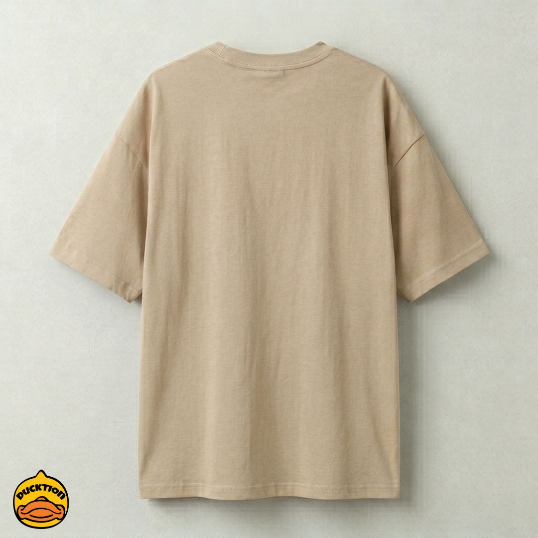 Ducktion Beige Oversize Tee